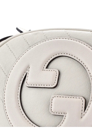Gucci Pre-Owned Blondie NM Round Camera Bag Diagonal Quilted Leather crossbody bag - Neutrals