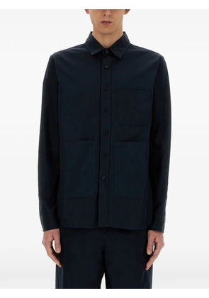 ASPESI pocket cotton shirt - Blue