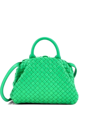 Bottega Veneta Pre-Owned Padded Handle Tote Intrecciato Nappa Mini satchel - Green