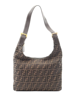 Fendi Pre-Owned 2000-2010 Zucca Canvas shoulder bag - Brown
