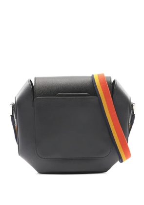 Hermès Pre-Owned 2016 Octagon leather shoulder bag - Black