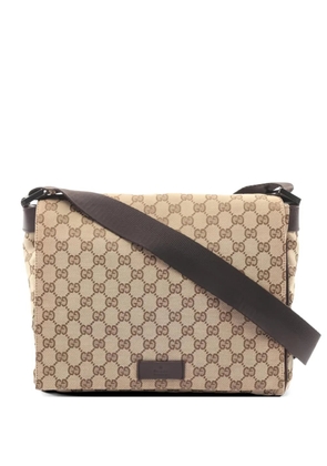 Gucci Pre-Owned 2000s GG-pattern shoulder bag - Neutrals