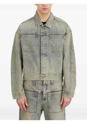 ENTIRE STUDIOS button-fastening denim jacket - Blue