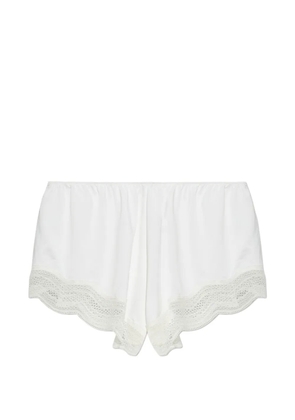 Hanro laced knickers - White
