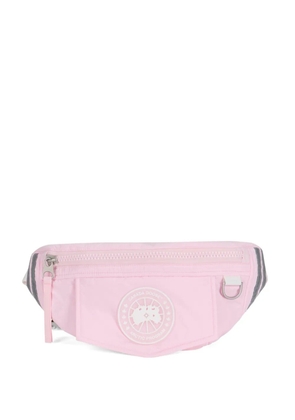 Canada Goose EnduraLuxe logo-patch belt bag - Pink