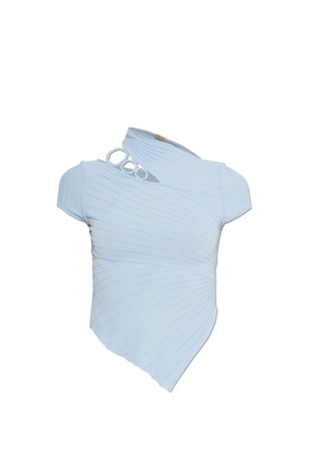 Cult Gaia Nessi cut-out structured top - Blue