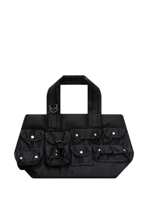 sacai nylon tote bag - Black