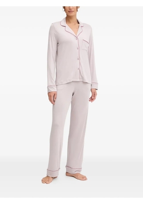 DKNY long-sleeve pajama set - Neutrals