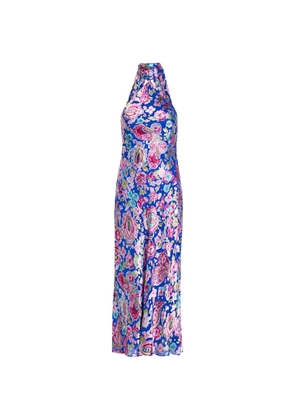 Rixo Hayley floral midi dress - Blue