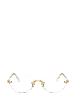 Ray-Ban x A$ap Rocky round-frame glasses - Gold