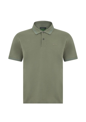 BOSS logo polo shirt - Green