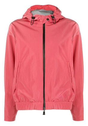 Herno hooded layered shell jacket - Pink