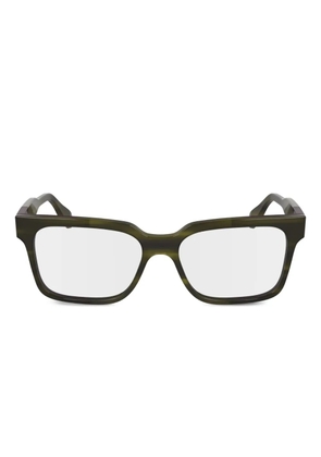 Karl Lagerfeld rectangle-frame glasses - Green