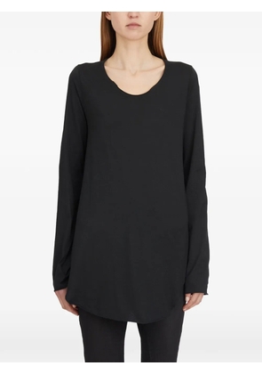 Serien°Umerica long-sleeve cotton T-shirt - Black