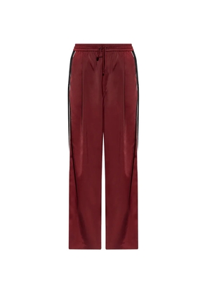 Gestuz drawstring-waist trousers - Red