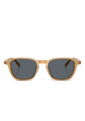 Oliver Peoples geometric-frame sunglasses - Yellow