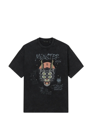 FIVE CM graphic-print T-shirt - Black