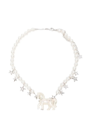 YVMIN Paradise pony star necklace - Silver