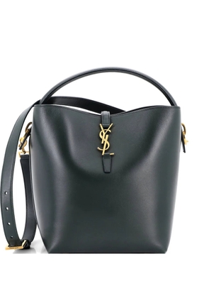 Saint Laurent Pre-Owned Le 37 Leather bucket bag - Green