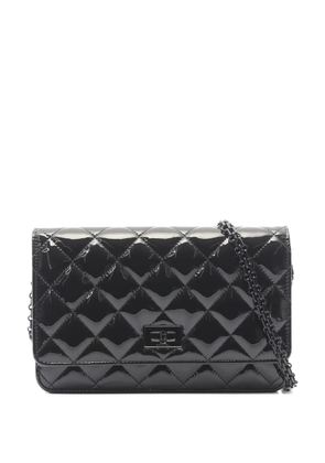 CHANEL Pre-Owned 2019 2.55 chain-strap shoulder bag - Black