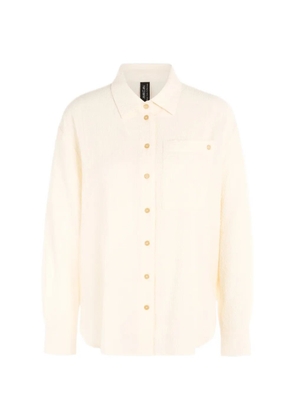 MARCCAIN buttoned pocket blouse - Neutrals