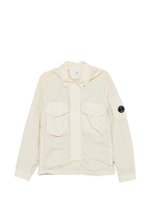 C.P. Company hooded overshirt - Neutrals