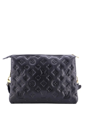 Louis Vuitton Pre-Owned Coussin Bag Monogram Embossed Lambskin PM crossbody bag - Black