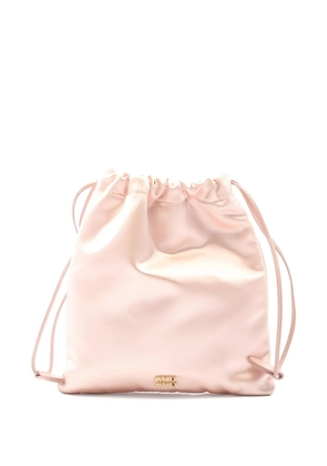 Miu Miu Pre-Owned 2020s Raso pouch - Pink