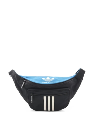 Balenciaga Pre-Owned canvas stripe belt bag - Black