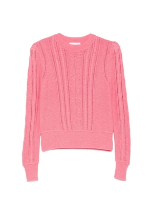 MARANT ÉTOILE ruffled sweater - Pink