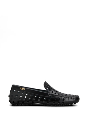 Tod's Gommino perforated loafers - Black