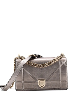 Christian Dior Pre-Owned Diorama Flap Bag Lambskin Small crossbody bag - Metallic