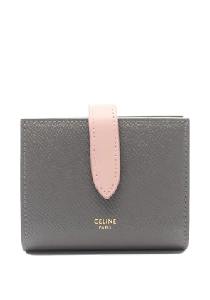 Celine Pre-Owned 2010s small bi-fold strap wallet - Grey