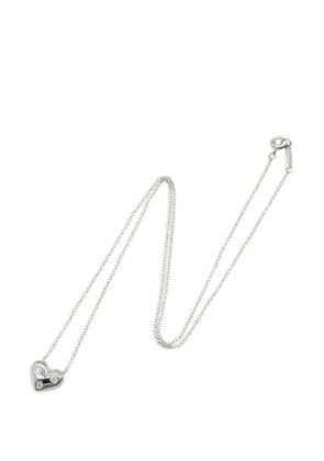 Tiffany & Co. Pre-Owned 2010s Etoile heart diamond necklace - Silver