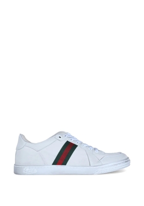 Gucci lace-up sneakers - White