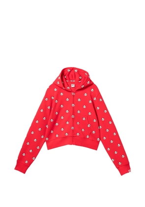 APEE™ by *A BATHING APE® panda-print hoodie - Red