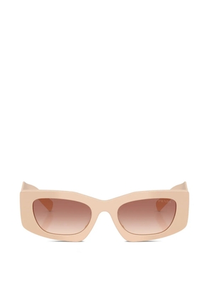 Prada logo-detail sunglasses - Pink