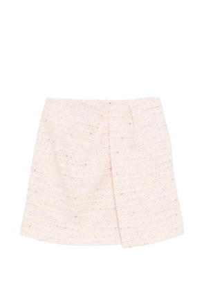 Manuel Ritz bouclé mini skirt - Pink