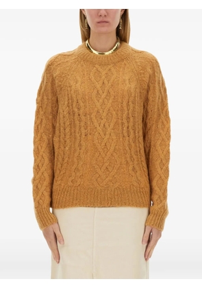 MARANT ÉTOILE Elka cable-knit sweater - Neutrals