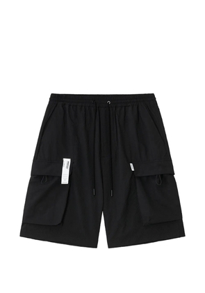 Musium Div. Cargo drawstring shorts - Black