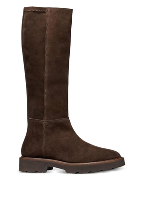 Geox Norize suede knee-high boots - Brown