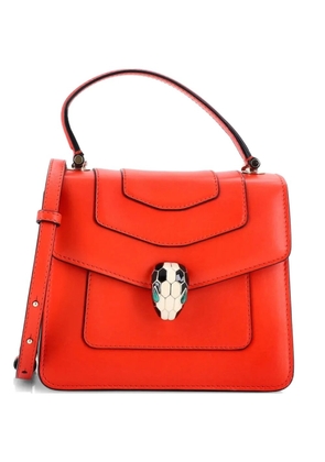 Bvlgari Pre-Owned Serpenti Forever Top Handle Bag Leather Small satchel - Red