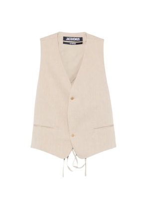 Jacquemus Paysan waistcoat - Neutrals