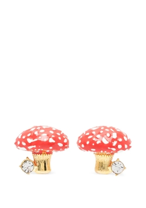 LES NEREIDES mushroom earrings - Gold