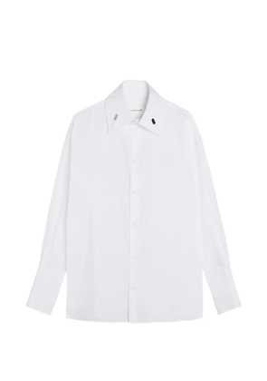 ARMARIUM pin-collar button-fastening shirt - White