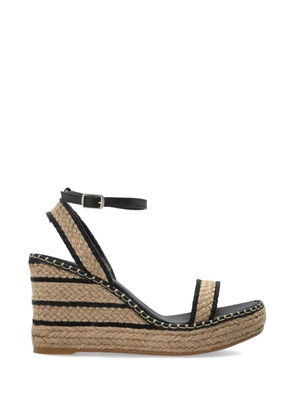 Castañer striped wedge espadrilles - Neutrals