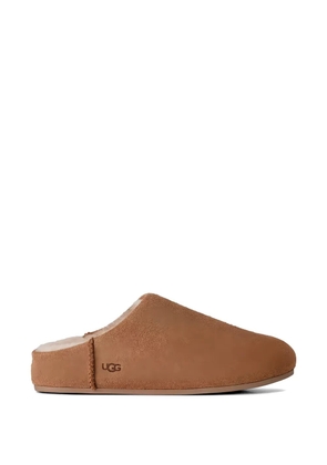 UGG Elea logo-debossed slippers - Brown