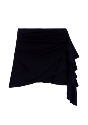 IRO draped mini skirt - Black