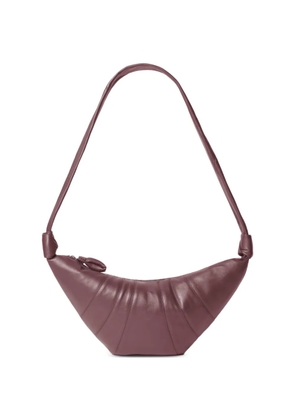 LEMAIRE medium Croissant leather bag - Brown