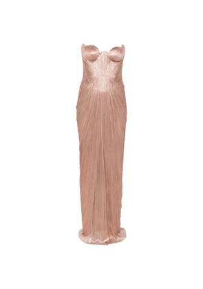 Maria Lucia Hohan Jasleen draped dress - Pink